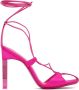 The Attico Roze Satijnen Veterschoen Pink Dames - Thumbnail 1