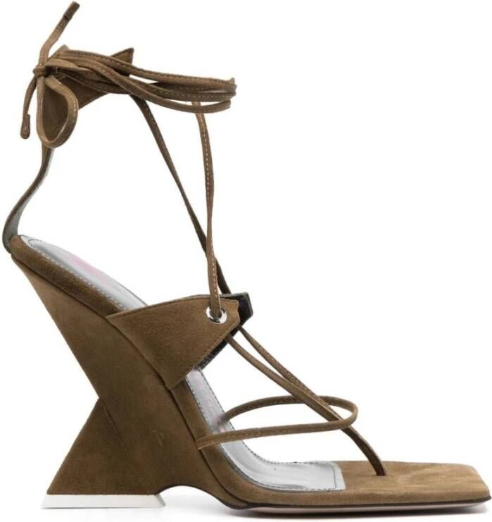 The Attico Sandalen Cheope 081 Brown Dames