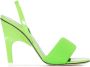 The Attico Sandals REM 136 Green Dames - Thumbnail 1