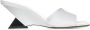 The Attico Witte Pyramide Wig Sandalen White Dames - Thumbnail 4