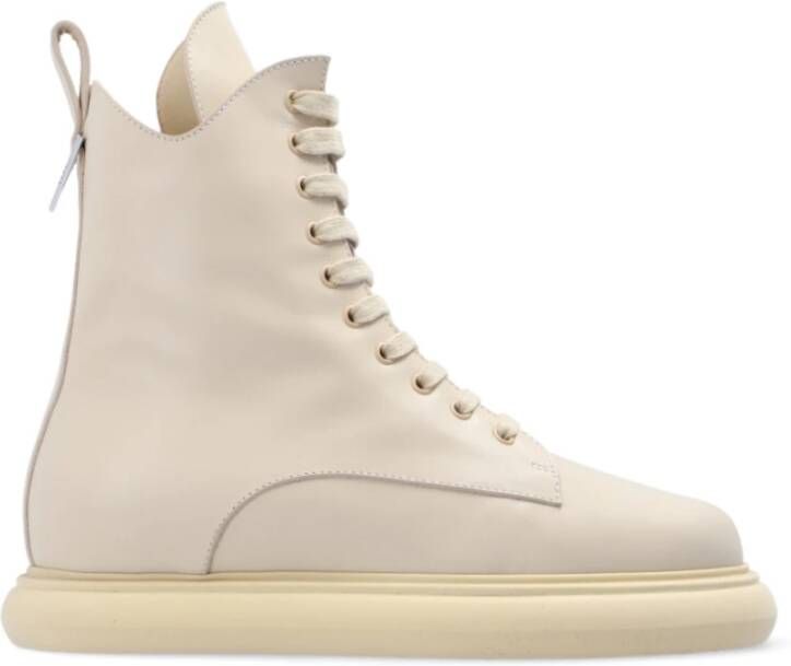 The Attico Selene high-top laarzen Beige Dames