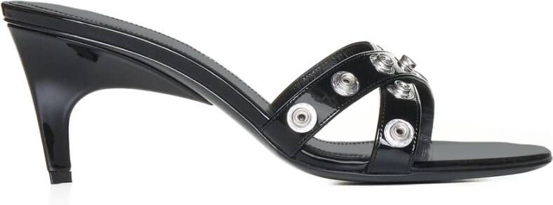 The Attico Zwarte Cosmo Sandalen 60mm Black Dames