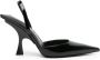 The Attico Ester Slingback Patent Leren Schoenen Black Dames - Thumbnail 1