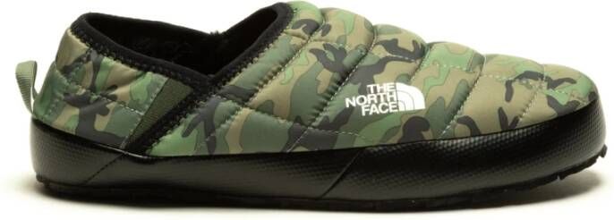 The North Face Grijze Sneakers Nuptse Mule Gray Heren