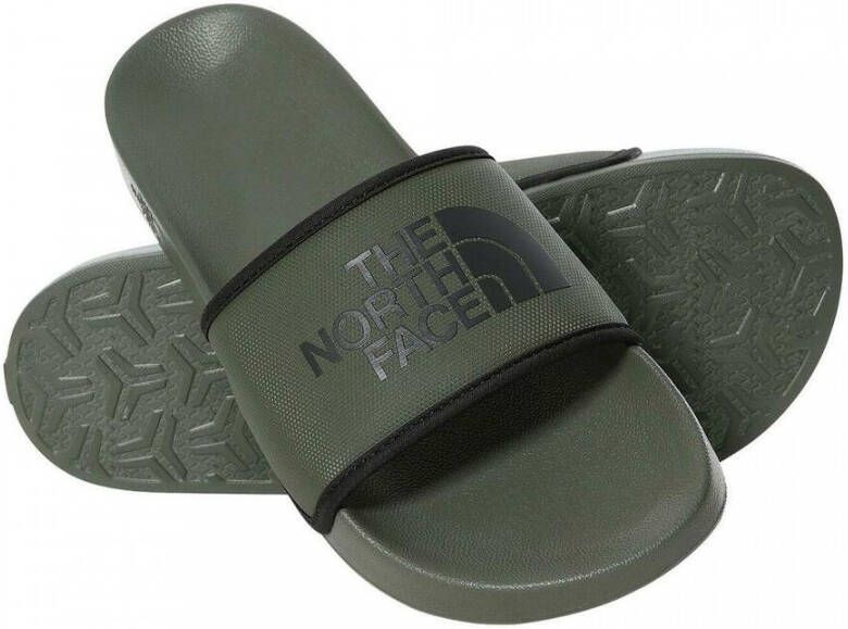 The North Face Base Camp Slide III Slipper Middenkaki Zwart