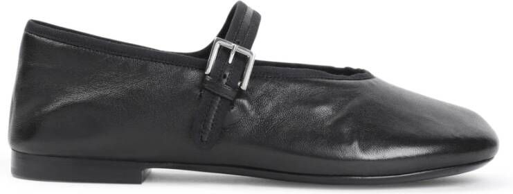 The Row Zwarte Ballerina Schoenen Elegante Stijl Black Dames