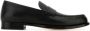 The Row Zwarte leren Novus loafers Black Heren - Thumbnail 1