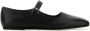 The Row Leren Ballerina Flats Ronde Neus Riem Black Dames - Thumbnail 8