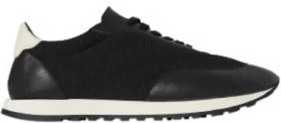 The Row Zwarte Nylon Mesh Sneaker Black Heren