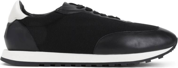 The Row Zwarte Sneakers Stijlvol Comfortabel Black Heren