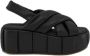 THEMOIRè Flat Sandals Black Dames - Thumbnail 1