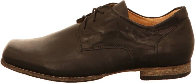 Think! Guru 01 Zwarte Veterschoenen Black Heren