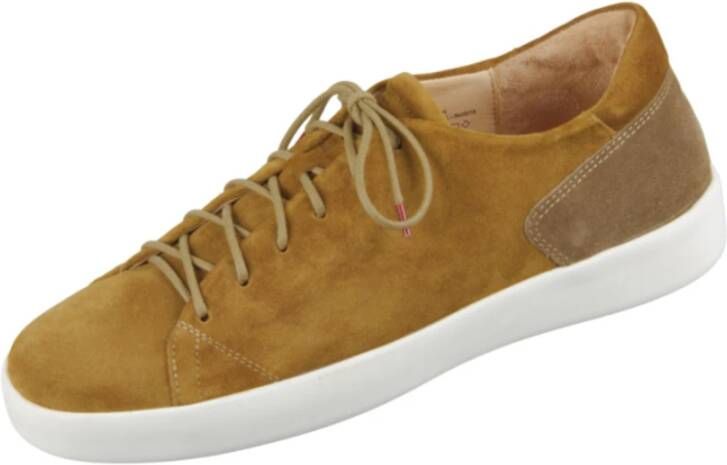 Think! Heren leren veterschoenen Brown Heren