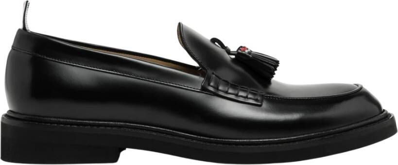 Thom Browne Klassieke Mocassin-stijl Schoenen Black Heren