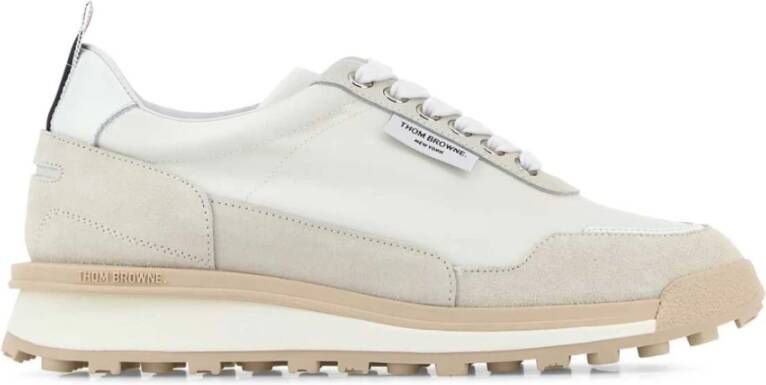 Thom Browne Kleurrijke Nylon Suède Sneakers Multicolor Dames