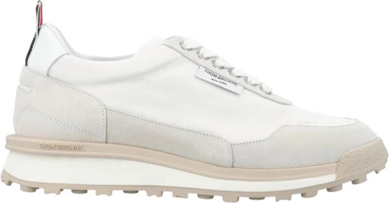 Thom Browne Witte Nylon Sneakers Fun Mix Multicolor Dames