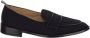 Thom Browne Zwarte Grosgrain Penny Loafers Black Heren - Thumbnail 1