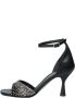 Tiffi Hoge hiel sandalen J606 70 Zwart Dames - Thumbnail 1