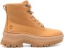 Timberland Beige Veterschoenen Enkellaarsjes Beige Dames - Thumbnail 1