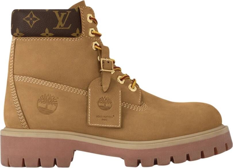 Timberland Beperkte oplage stijlvolle laarzen Beige Heren