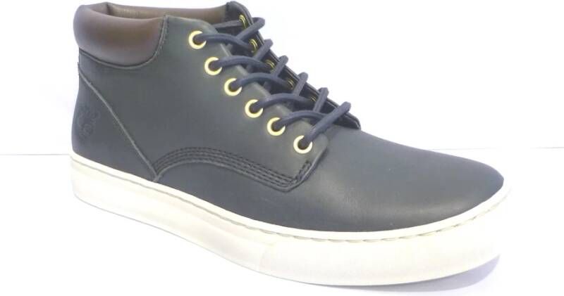 Timberland Blauwe Leren Sneakers Blue Heren