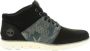 Timberland Casual Zwarte Leren Herenlaarzen Black Heren - Thumbnail 1