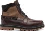 Timberland Britton Road 7-Eye Moc-Toe Boot Donkerbruin - Thumbnail 1