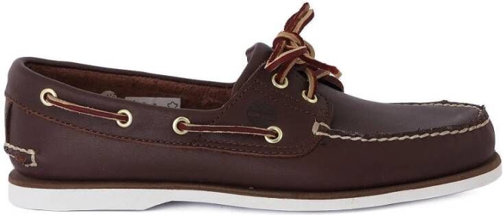 Timberland Klassieke Two-Eye Bruine Herenloafer Brown Heren