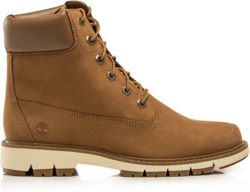 Timberland Bruin Leren Dames Schoenen Brown Dames