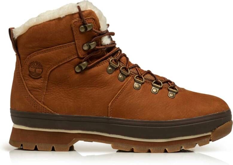 Timberland Bruin Leren Dames Schoenen Euro Brown Dames