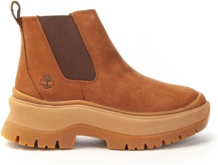 Timberland Bruine Chelsea Boot met Premium Leer Brown Dames