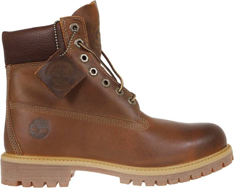 Timberland Bruine Enkellaarzen voor Mannen Brown Heren