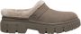 Timberland Grijze Suède Slip-On Sandalen met Faux-Fur Trim Gray Dames - Thumbnail 1