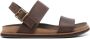 Timberland Bruine Leren Sandalen Amandel Teen Brown Heren - Thumbnail 1