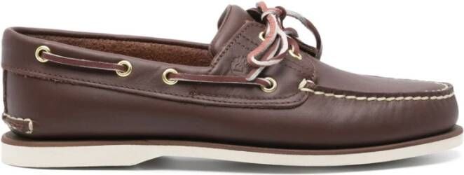 Timberland Bruine Leren Sandalen voor Mannen Brown Heren