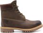 Timberland Bruine leren waterdichte laarzen Brown Heren - Thumbnail 1