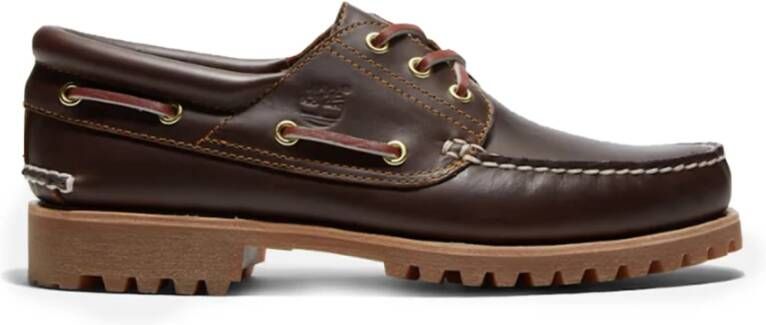 Timberland Bruine Platte Schoenen Anti-Fatigue Technologie Brown Heren