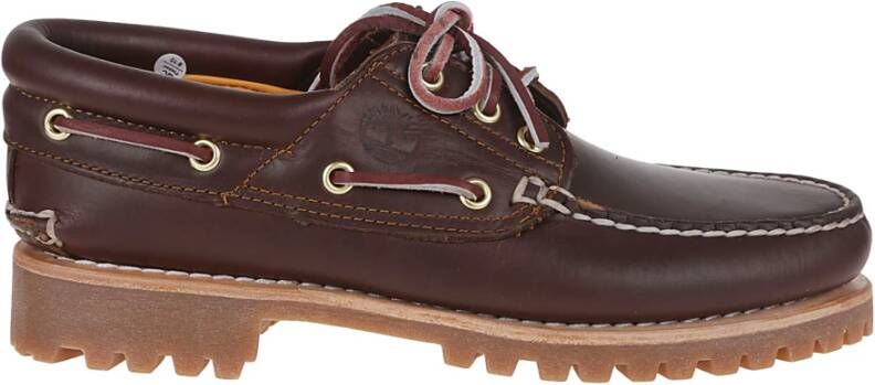 Timberland Bruine Sneakers Klassieke Stijl Brown Heren