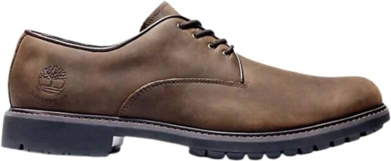 Timberland Waterdichte Oxford Schoen met Klassieke Stijl Brown Heren