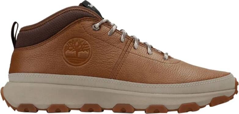 Timberland Bruine Winsor Mid Sneakers Brown Heren