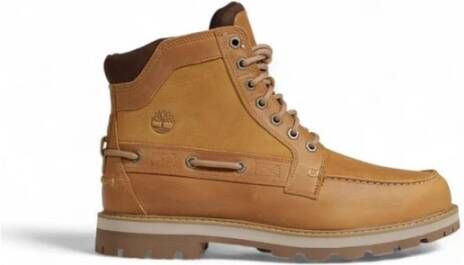 Timberland Casual Suède Leren Schoenencollectie Beige Heren