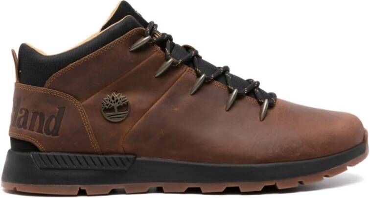 Timberland Cederbruine leren Chukka-laarzen Brown Heren