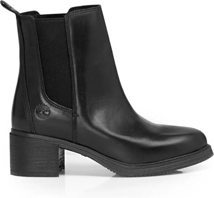 Timberland Chelsea Dalston Dames Leren Enkellaarsje Black Dames