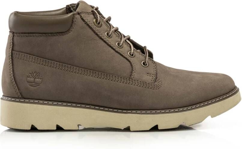 Timberland Dames Keeley Leren Schoenen Green Dames