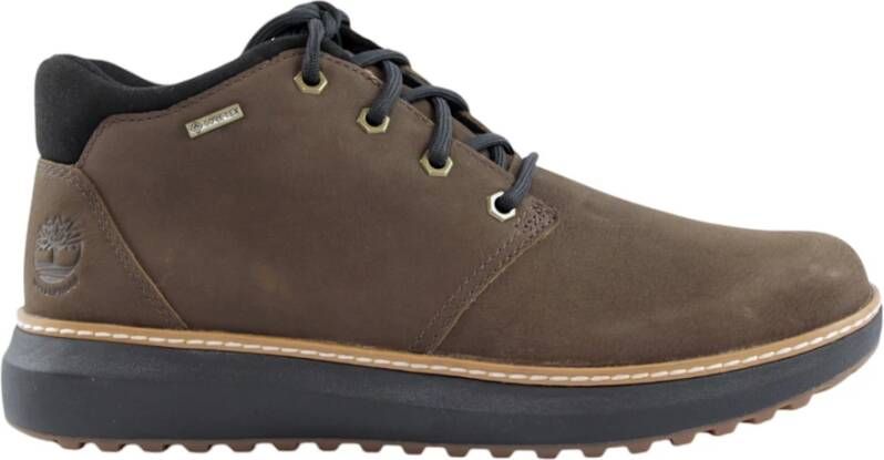 Timberland Donkerbruine Leren Laarzen Brown Heren