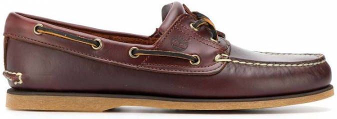 Timberland Nautische Stijl Zeemansschoenen Brown Heren