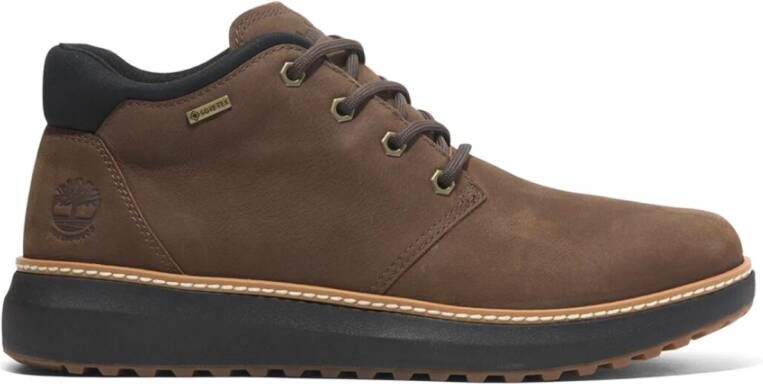 Timberland Gedurfde Doeners Leren Schoen Brown Heren