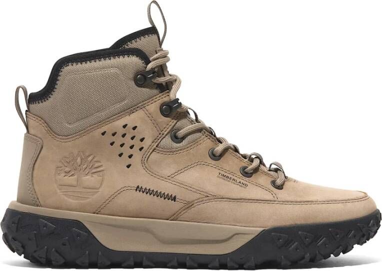 Timberland Motion 6 Mid Medium beige nubuck 6" in beige formaten: 47.5