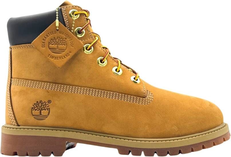 Timberland Gele Premium Laarzen 12909 Model Yellow Dames