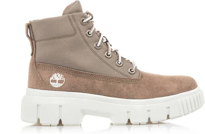 Timberland Greyfield Dames Enkellaarzen Brown Dames